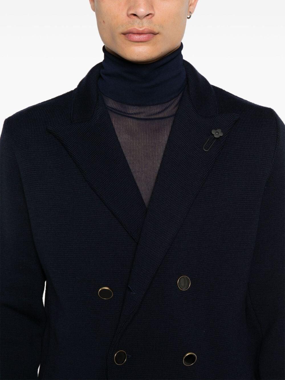 Lardini Knitted Blazer In vendita