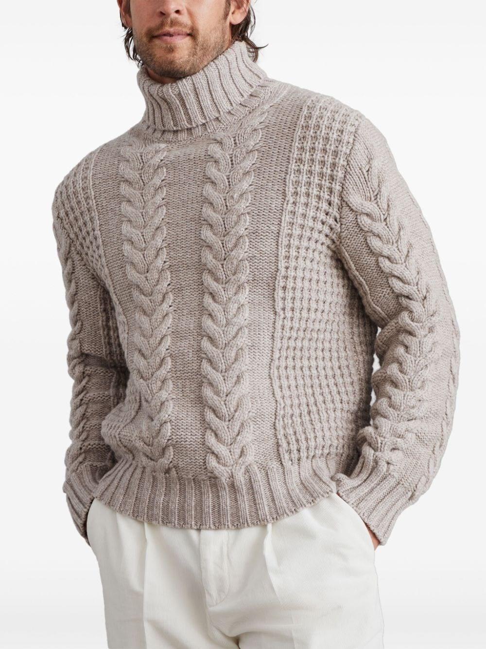 Brunello cucinelli Turtle-Neck Sweater Qualità
