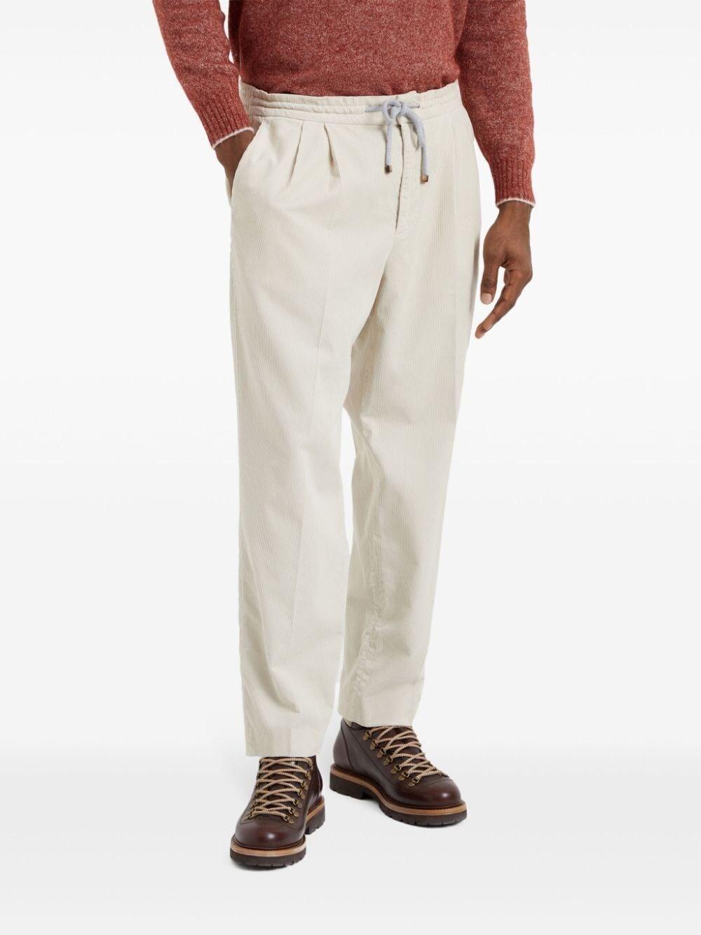 Brunello cucinelli Garment-Dyed Leisure Fit Pants Vendita