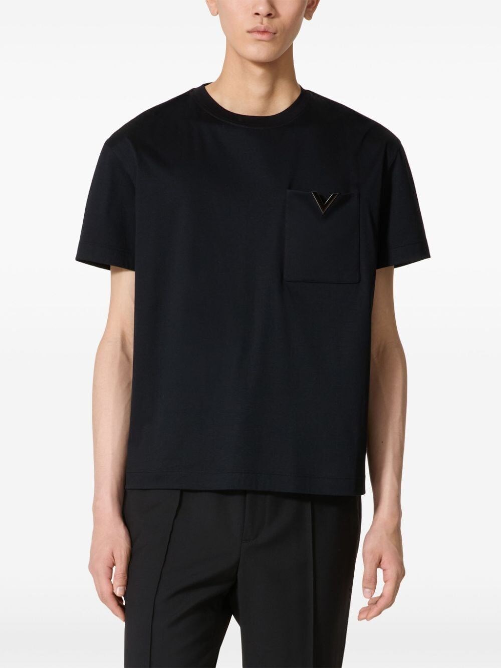 Valentino garavani `V Detail` T-Shirt Vendita Calda