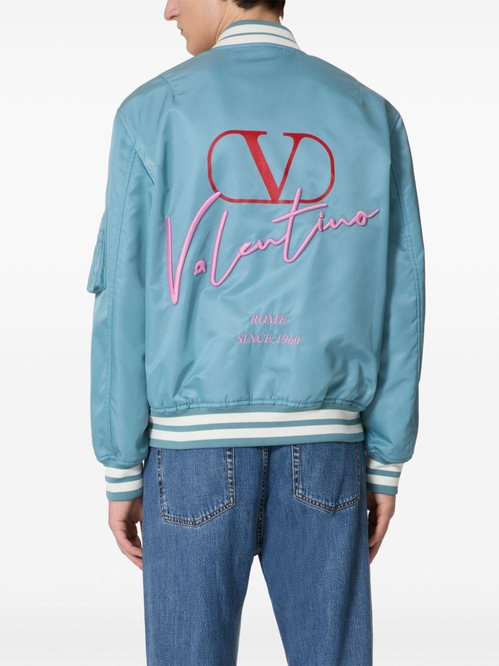 Valentino garavani `Valentino` Bomber Jacket Vendite Flash