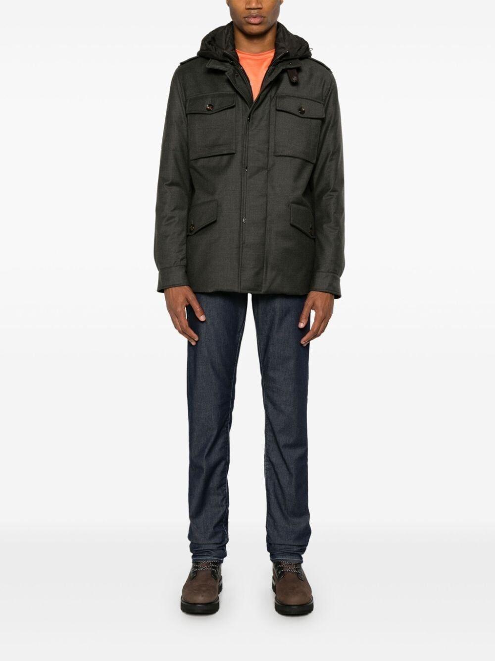 Moorer `Isac` Padded Jacket Moda