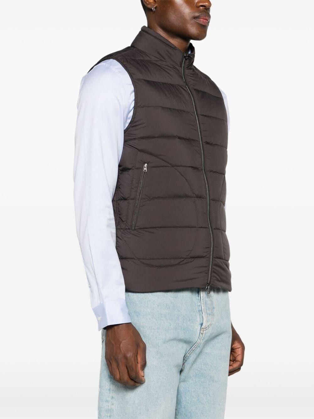 Herno `Il Gilet` Padded Vest Comprare a buon mercato