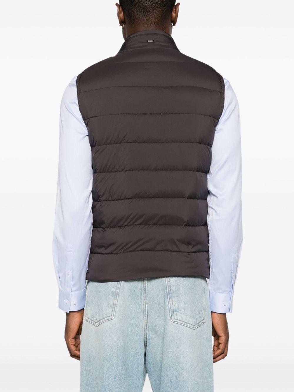 Herno `Il Gilet` Padded Vest Comprare a buon mercato