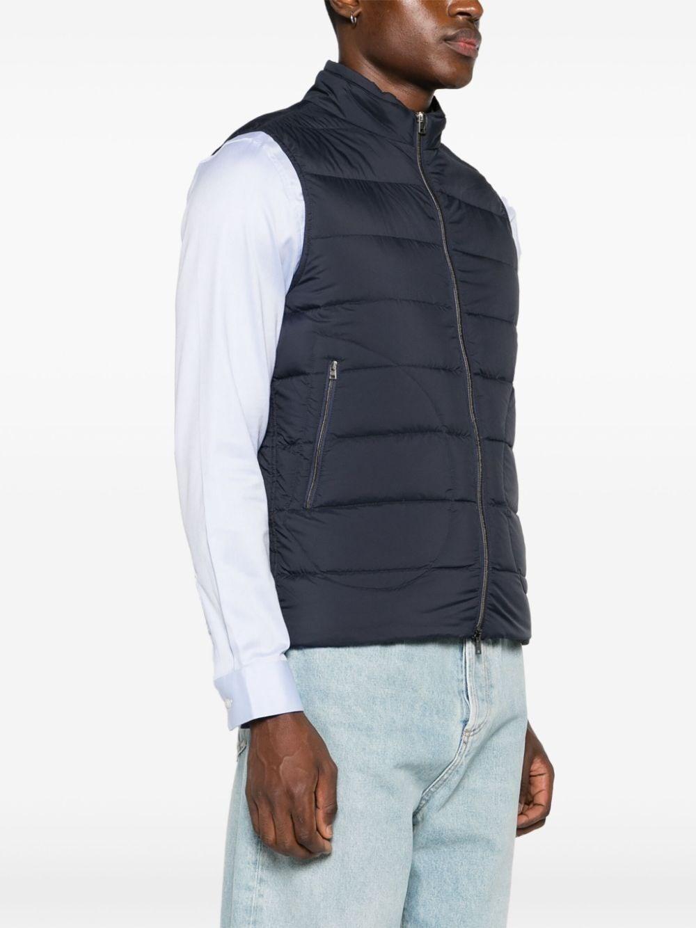 Herno `Il Gilet` Padded Vest Grande vendita