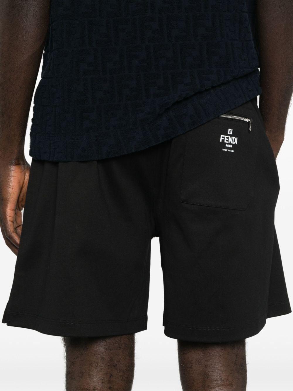 Fendi `Fendi Label` Shorts Rilascio limitato