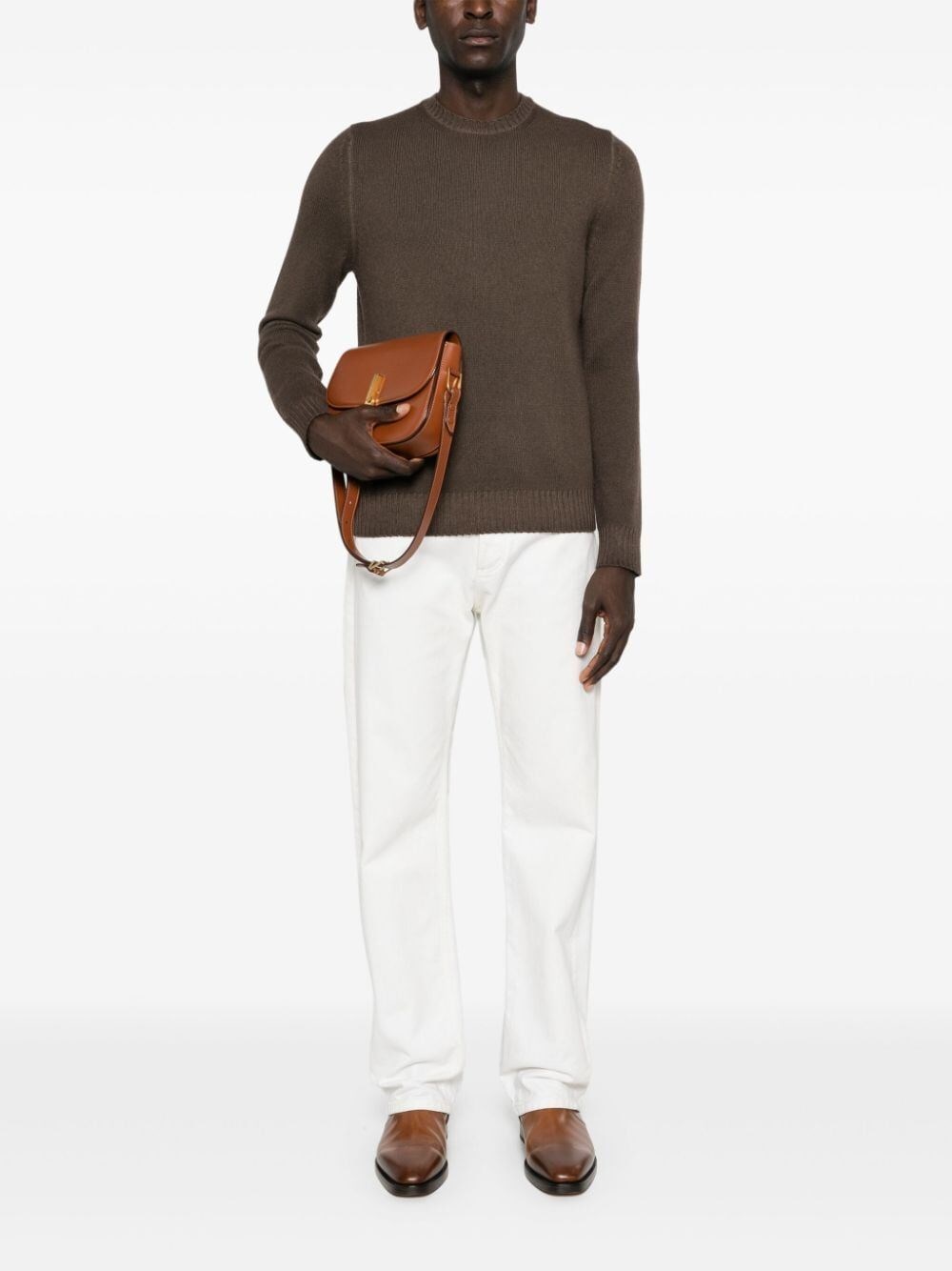 Malo Long Sleeve Crew-Neck Sweater Ultimi tre giorni