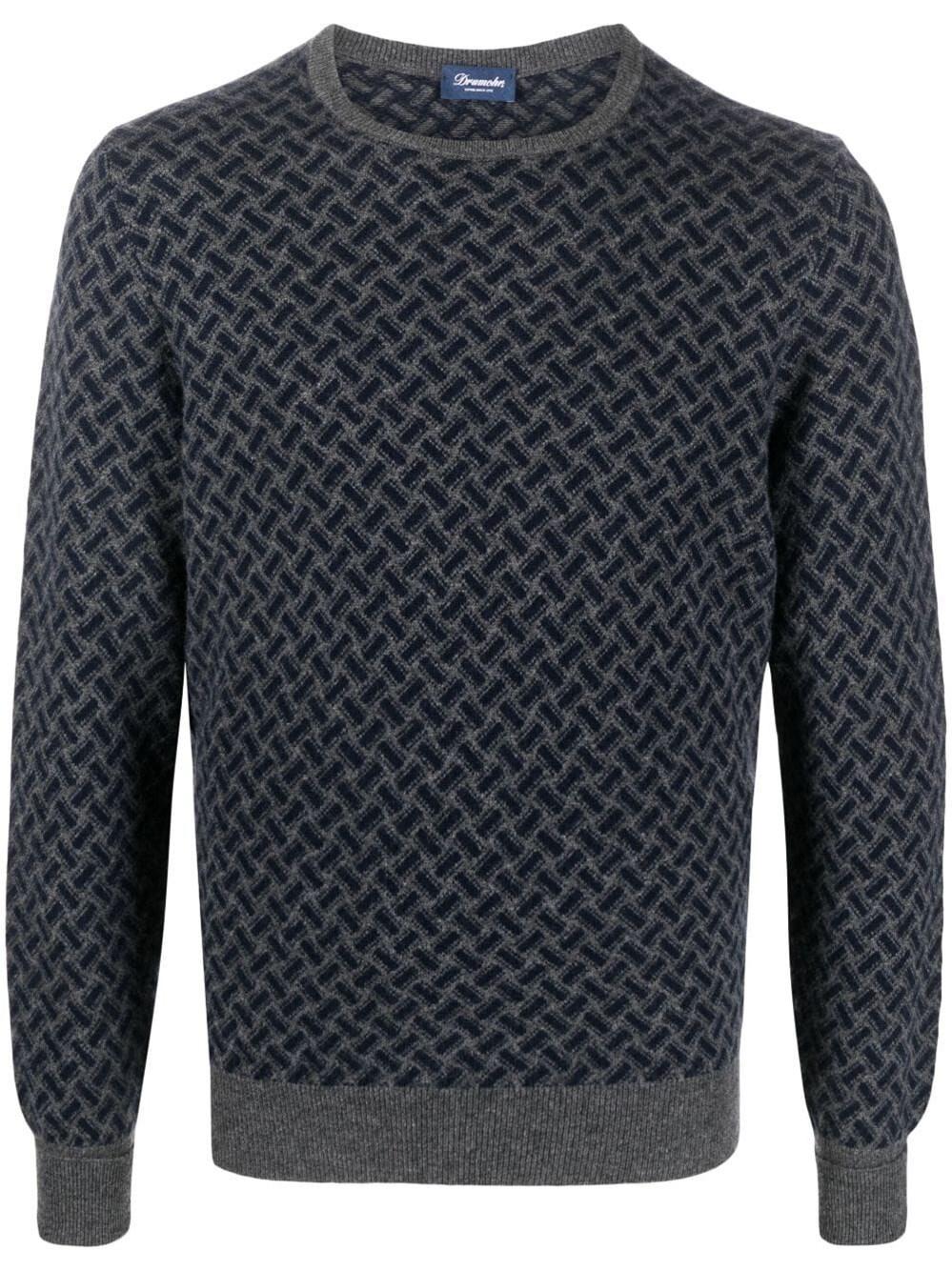 Drumohr Crew-Neck Sweater Offerta speciale della fabbrica