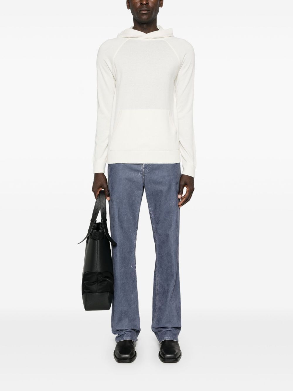 Malo Hooded Crew-Neck Sweater Solo un giorno rimasto
