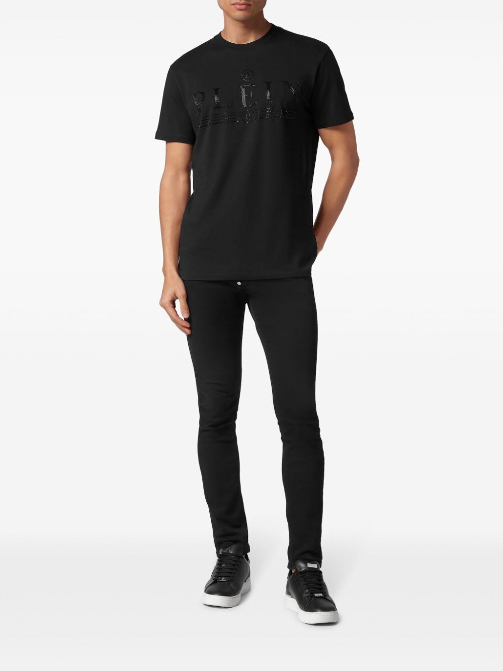 Philipp plein `Tattoo` Round-Neck T-Shirt 2025