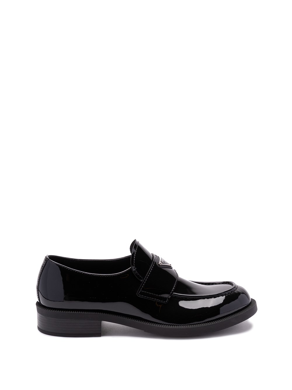 Prada Patent Leather Loafers Soddisfazione Garantita