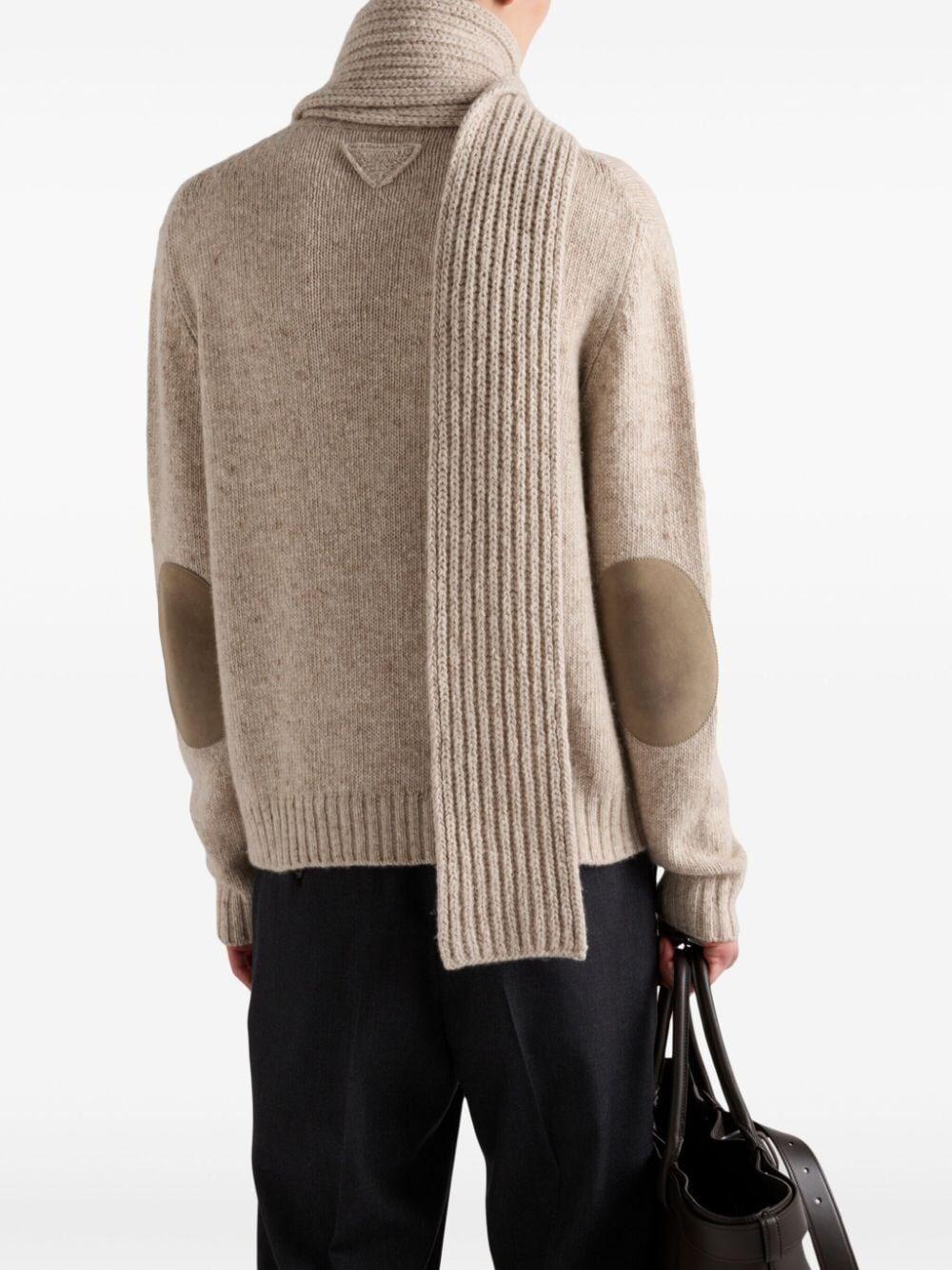 Prada Round-Neck Cashemere Sweater Qualità Garantita