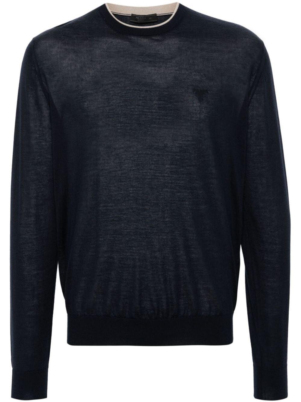 Prada Round-Neck Sweater Negozi Online