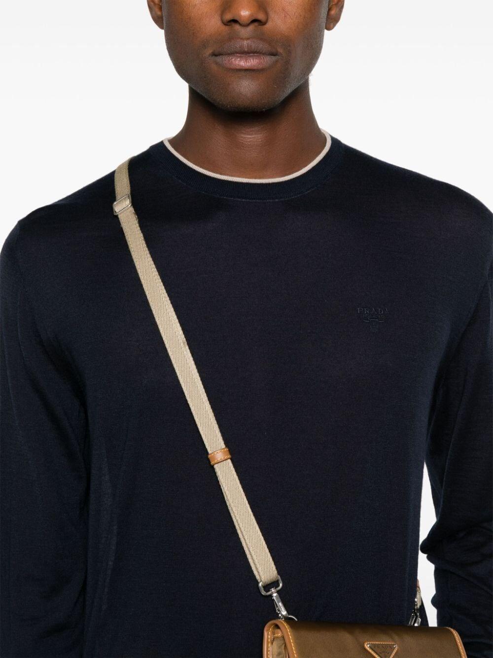 Prada Round-Neck Sweater Negozi Online