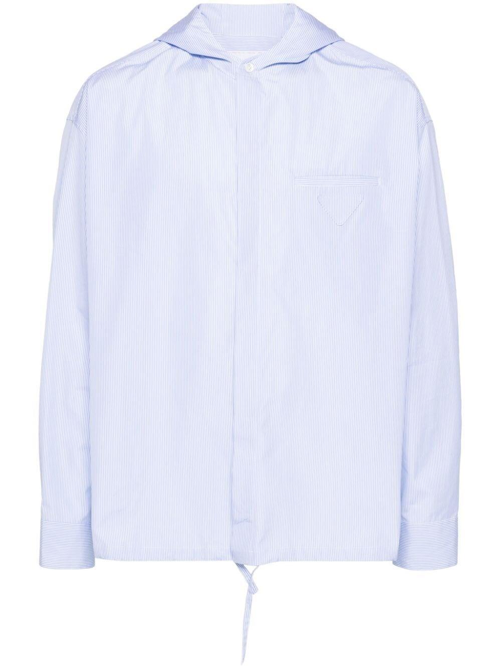 Prada Hooded Shirt Acquista Ora