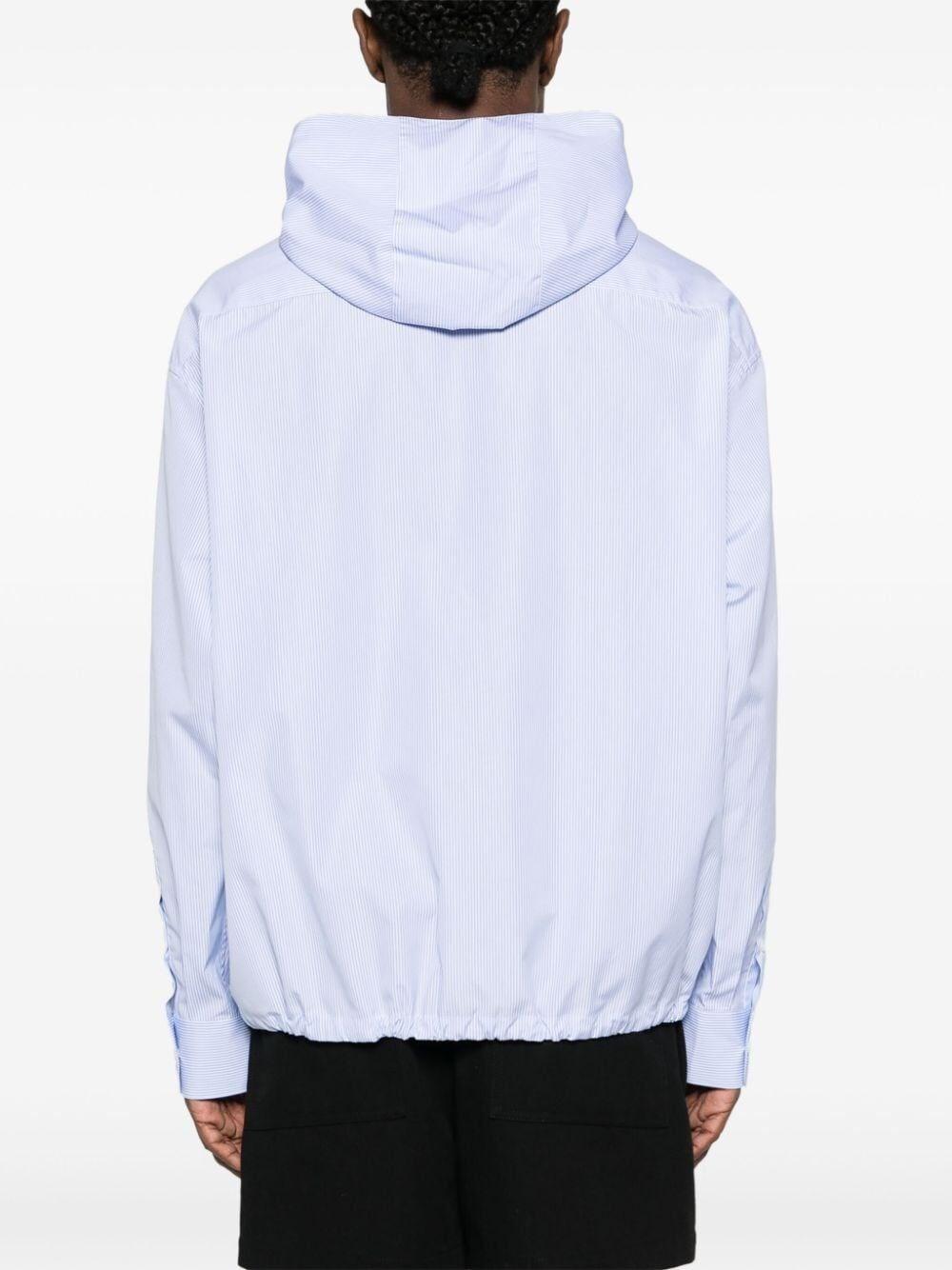 Prada Hooded Shirt Acquista Ora