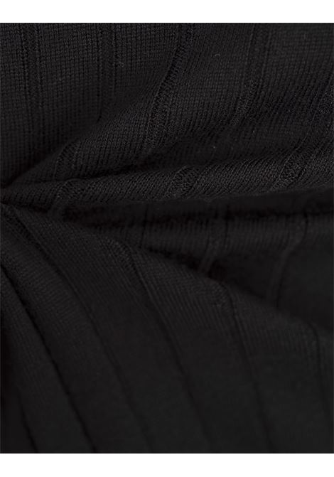 ﻿MONCLER Dolcevita a Coste Nera In Lana e Cashmere - MONCLER Qualità Garantita