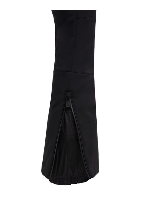 MONCLER GRENOBLE Completo Da Sci Imbottito In Piuma In Nero e Bianco - MONCLER GRENOBLE Convenienza