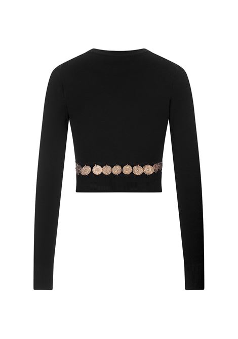 RABANNE Pullover Corto Nero Con Dettaglio Cintura - RABANNE I Più Venduti