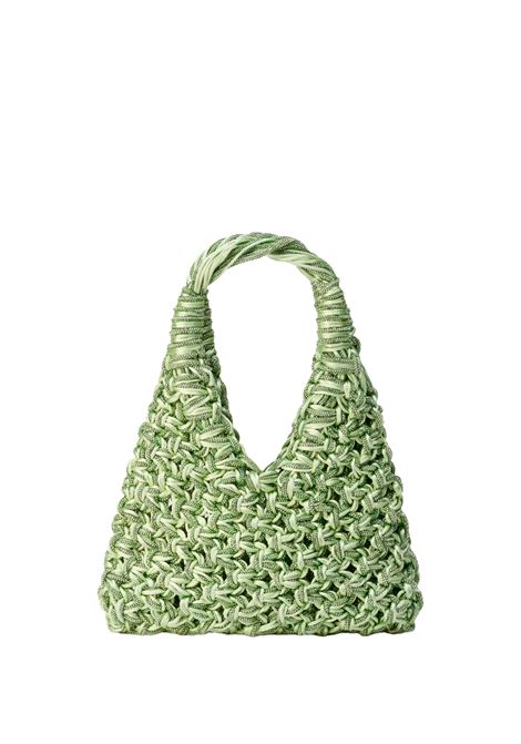 HIBOURAMA Borsa Vannifique In Satin Crisolite - HIBOURAMA Vendite Flash