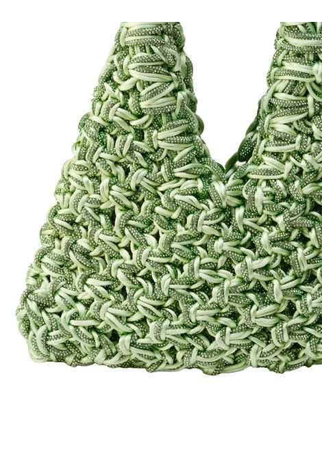 HIBOURAMA Borsa Vannifique In Satin Crisolite - HIBOURAMA Vendite Flash