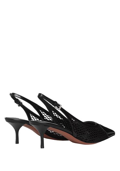 ALAIA Slingback Le Coeur In Rete Nere - ALAIA In Saldo