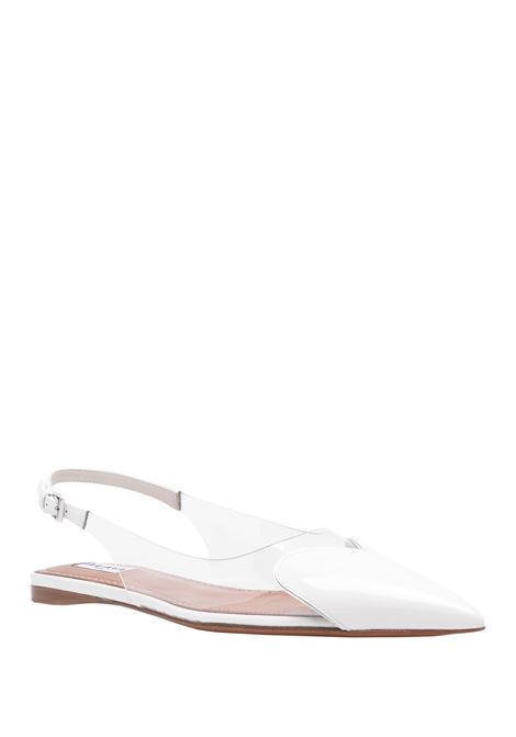 ALAIA Slingback Flat Le Coeur Bianche - ALAIA 2025