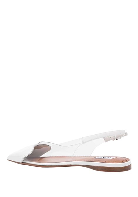ALAIA Slingback Flat Le Coeur Bianche - ALAIA 2025