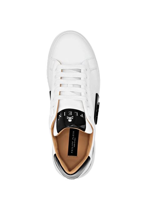PHILIPP PLEIN Sneakers Phantom Kick$ Bianche e Nere - PHILIPP PLEIN Italia