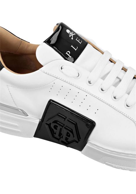 PHILIPP PLEIN Sneakers Phantom Kick$ Bianche e Nere - PHILIPP PLEIN Italia
