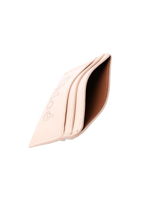 CHLOÉ Portacarte Chloé Sense Cement Pink - CHLOÉ Negozi Online