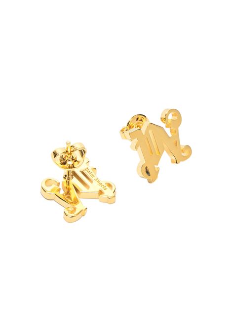 PALM ANGELS Orecchini Monogram Oro - PALM ANGELS In Saldo