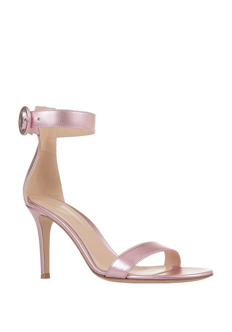 GIANVITO ROSSI Sandali Portofino 85 Rosa - GIANVITO ROSSI Italy