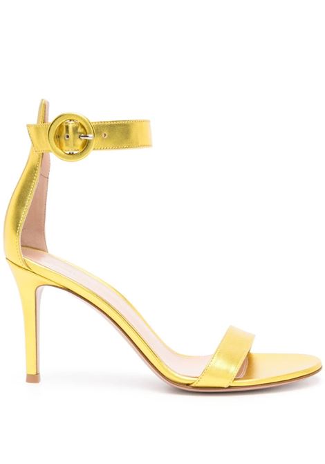 GIANVITO ROSSI Sandali Portofino 85 Gialli - GIANVITO ROSSI