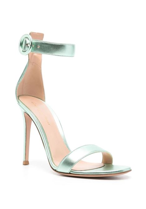 GIANVITO ROSSI Sandali Portofino 105 Verde - GIANVITO ROSSI In Linea