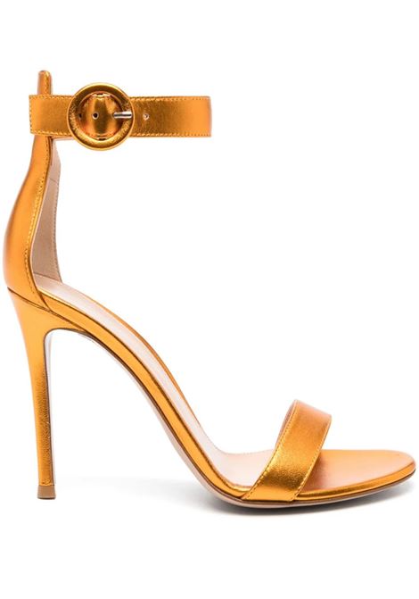 GIANVITO ROSSI Sandali Portofino 105 Arancioni - GIANVITO ROSSI
