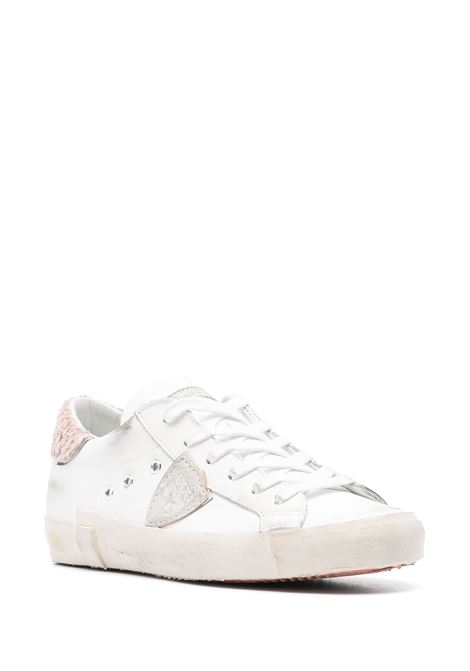 PHILIPPE MODEL Sneakers Prsx Bianche e Rosa - PHILIPPE MODEL Soddisfazione Garantita
