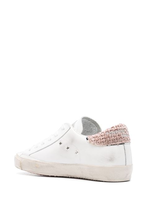 PHILIPPE MODEL Sneakers Prsx Bianche e Rosa - PHILIPPE MODEL Soddisfazione Garantita