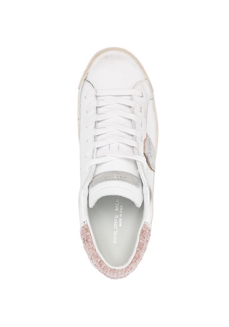 PHILIPPE MODEL Sneakers Prsx Bianche e Rosa - PHILIPPE MODEL Soddisfazione Garantita