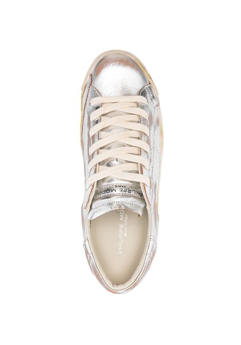 PHILIPPE MODEL Sneakers Prsx Argento - PHILIPPE MODEL Negozi Online
