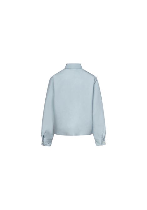 FENDI KIDS Camicia Azzurra Con Ruches e Motivo FF - FENDI KIDS Sottocosto