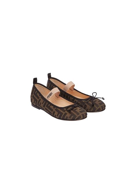 FENDI KIDS Ballerine Jacquard FF - FENDI KIDS Offerte