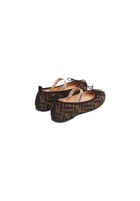 FENDI KIDS Ballerine Jacquard FF - FENDI KIDS Offerte
