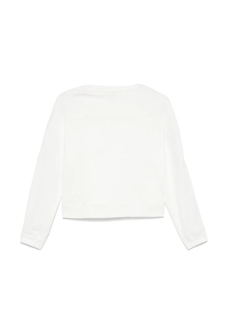 STELLA MCCARTNEY KIDS Felpa Bianca Con Grafica Logo Sulla Manica - STELLA MCCARTNEY KIDS Soddisfazione Garantita