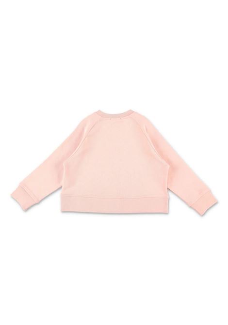 STELLA MCCARTNEY KIDS Felpa Rosa Con Disco Logo - STELLA MCCARTNEY KIDS Negozi Online