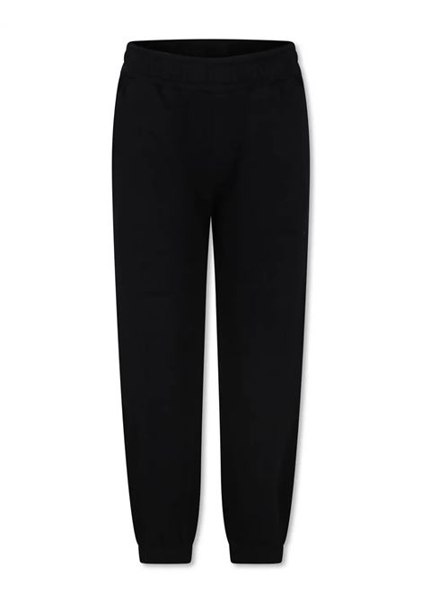 STELLA MCCARTNEY KIDS Joggers Neri Con Logo Grafico Bianco - STELLA MCCARTNEY KIDS Acquista Ora