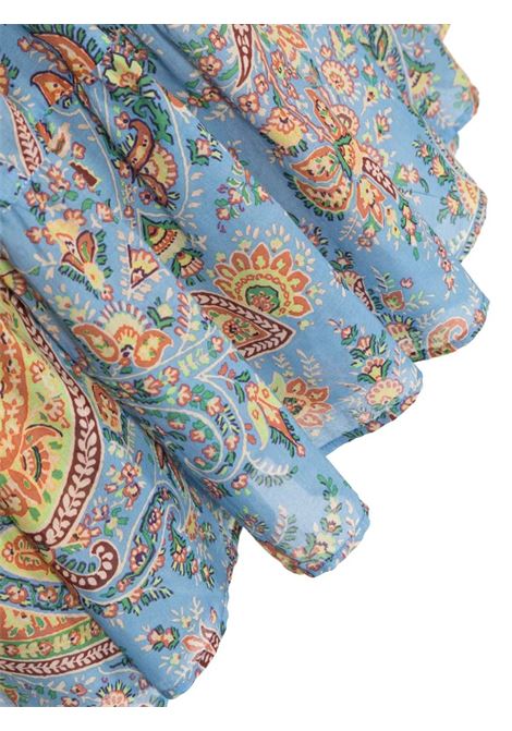 ETRO KIDS Abito Smanicato Azzurro Con Motivo Paisley - ETRO KIDS In Vendita