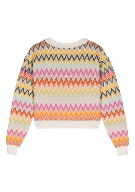 MISSONI KIDS Maglione In Lana Con Motivo Zigzag Multicolore - MISSONI KIDS Negozio