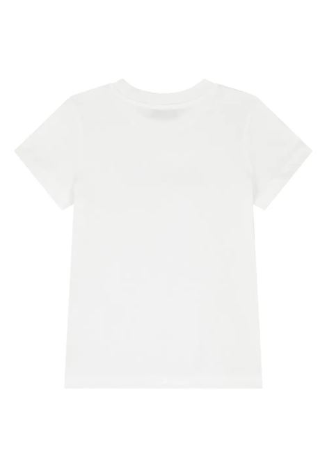MISSONI KIDS T-Shirt Bianca Con Logo Di Strass - MISSONI KIDS Italy
