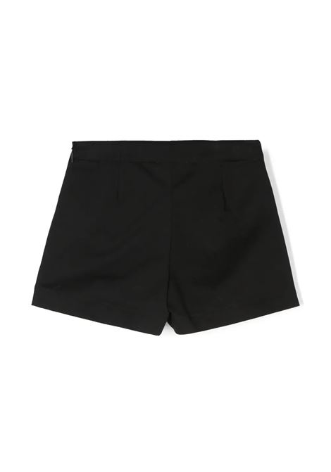 EMILIO PUCCI JUNIOR Shorts-Gonna Neri Con Tasca Stampata - EMILIO PUCCI JUNIOR Nuovo